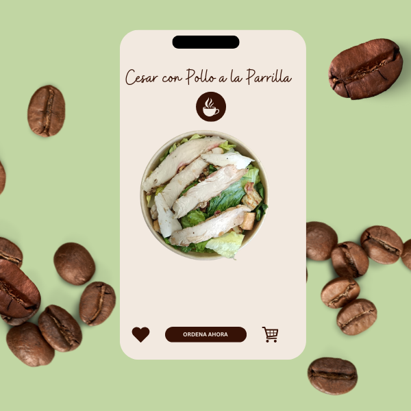 Ensalada Cesar con Pollo a la Parrilla